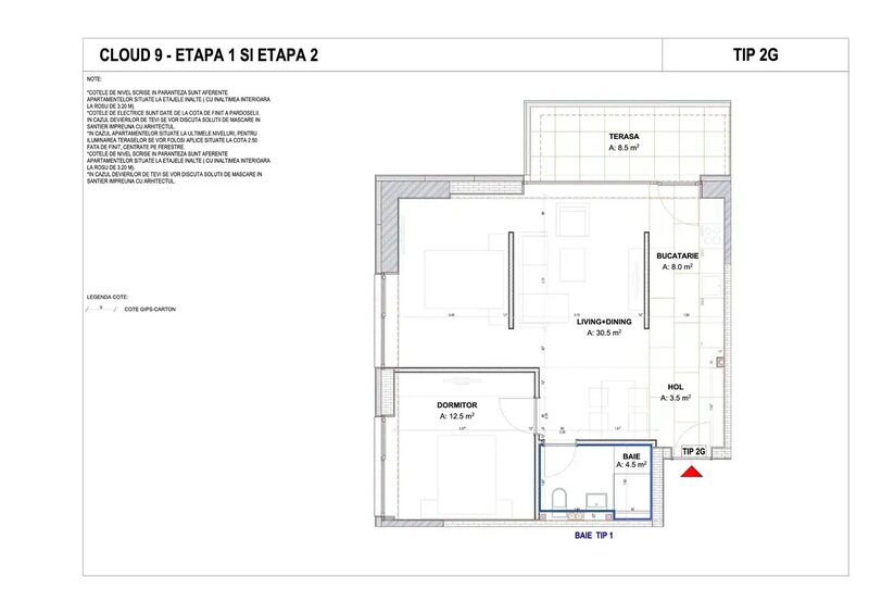 Apartament 2 camere